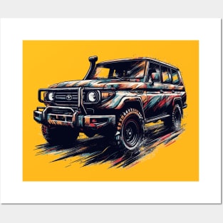 Toyota Land Cruiser Posters and Art